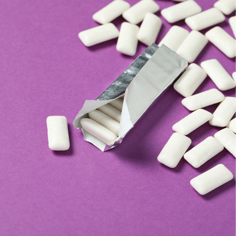 Chicle sin azúcar