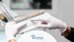 Paciente mostrando sonrisa blanca tras tratamiento de blanqueamiento dental